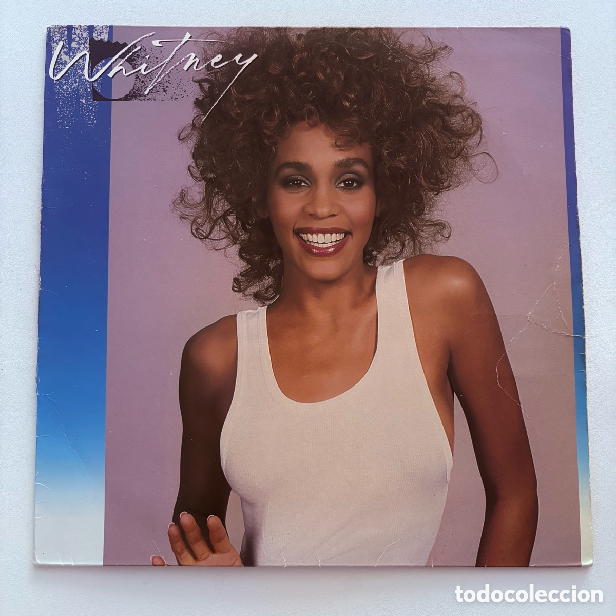 Discos de vinilo: lp Whitney Houston &lrm;&ndash; Whitney edicion espa&ntilde;ola de 1987