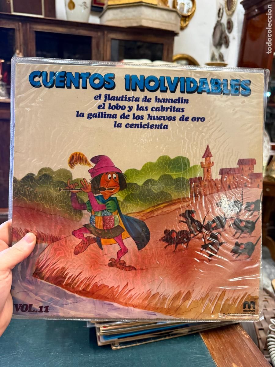 Discos de vinilo: LP CUENTOS INOLVIDABLES