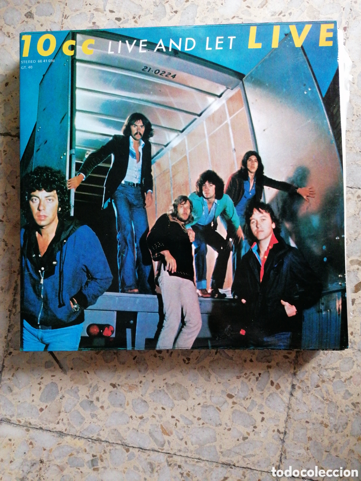 Discos de vinilo: 2LP 10CC LIVE AND LET LIVE 1977 ESPA&Ntilde;A PORTADA DOBLE EX