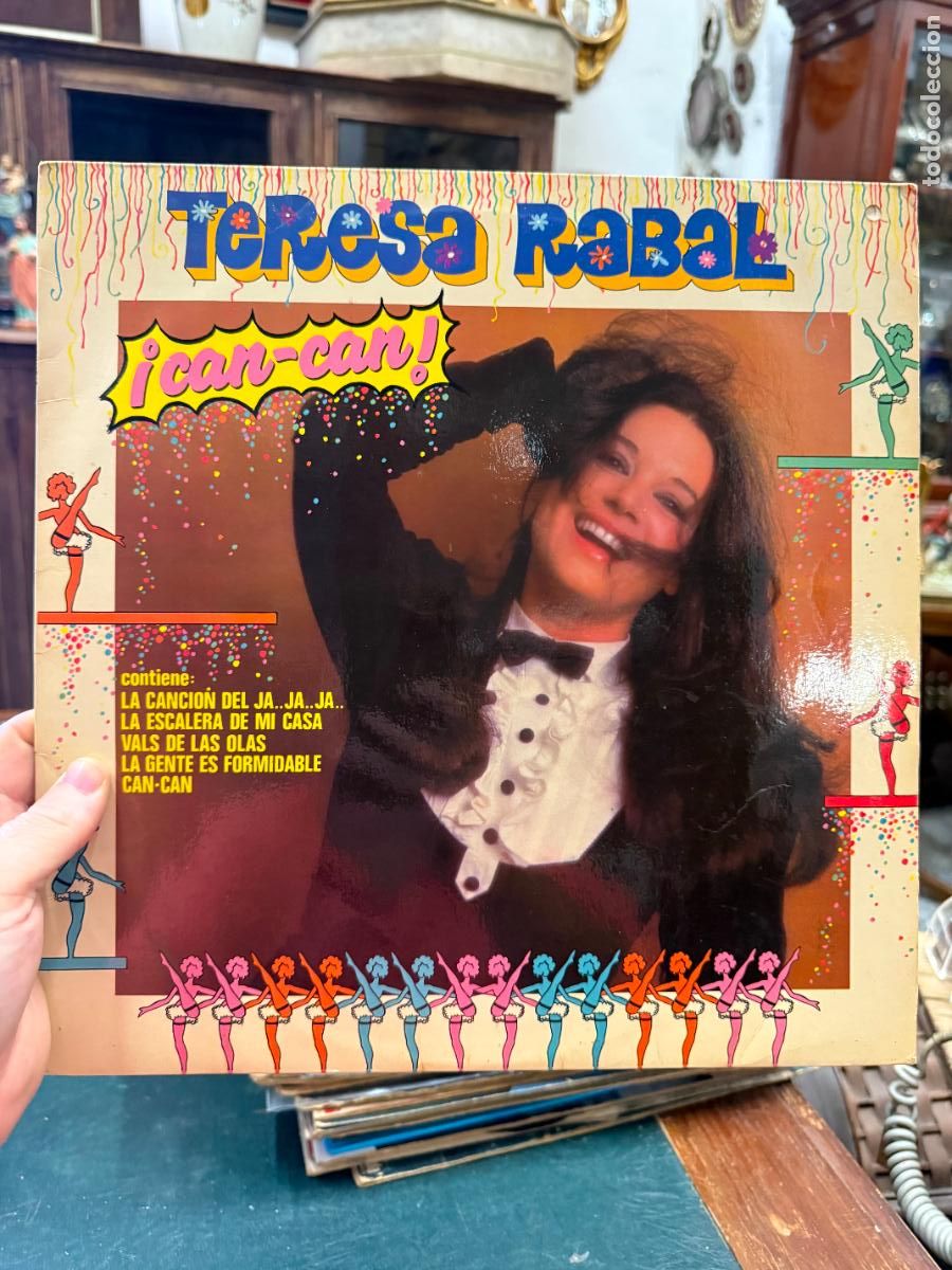 Discos de vinilo: LP TERESA RABAL - &iexcl;CAN-CAN! - Foto 1