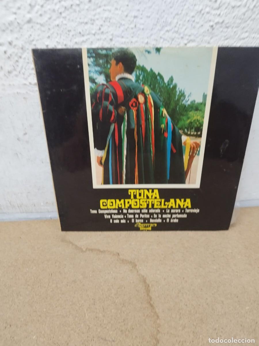 Discos de vinilo: Tuna compostelana, Tuna de la Escuela T&eacute;cnica de Peritos Industriales de Valencia. Disco muy buen es