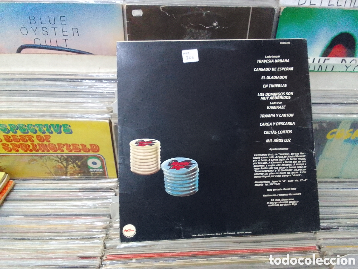 Discos de vinilo: Baron rojo,no va m&aacute;s lp - Foto 2