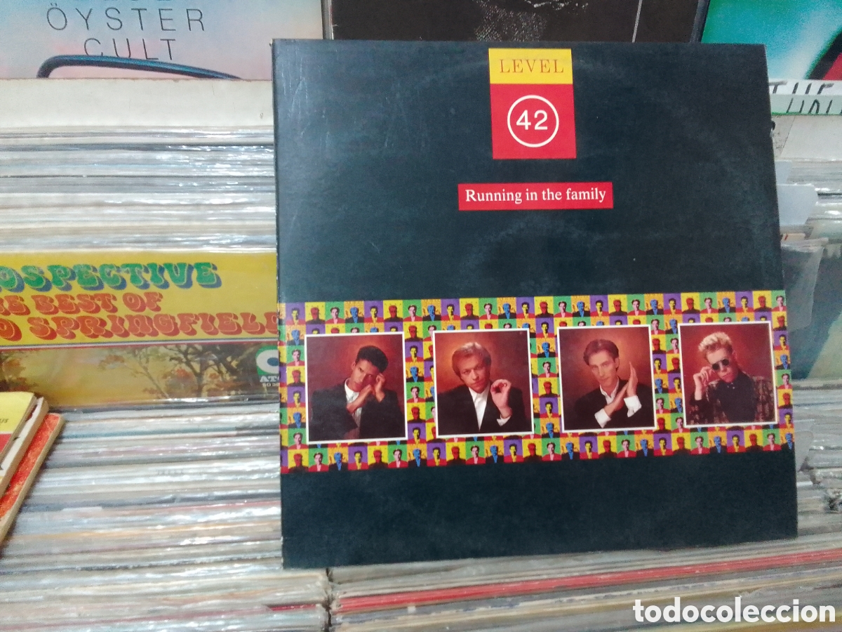 Discos de vinilo: Level 42, running in the family