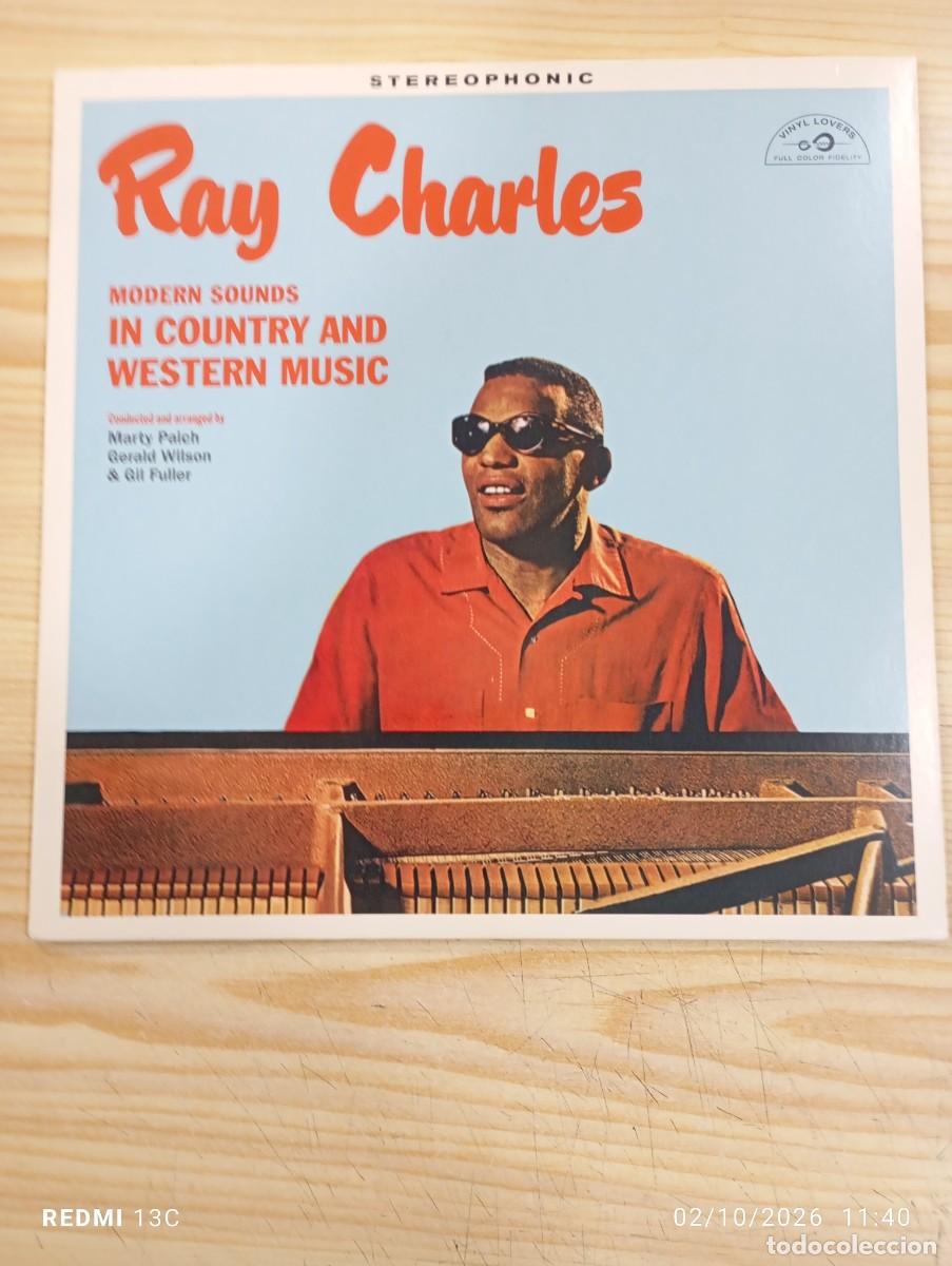 Discos de vinilo: Lp - Ray Charles &lrm;&ndash; Modern Sounds In Country & Western Music - Remasterizado 180 gr edicion 2019