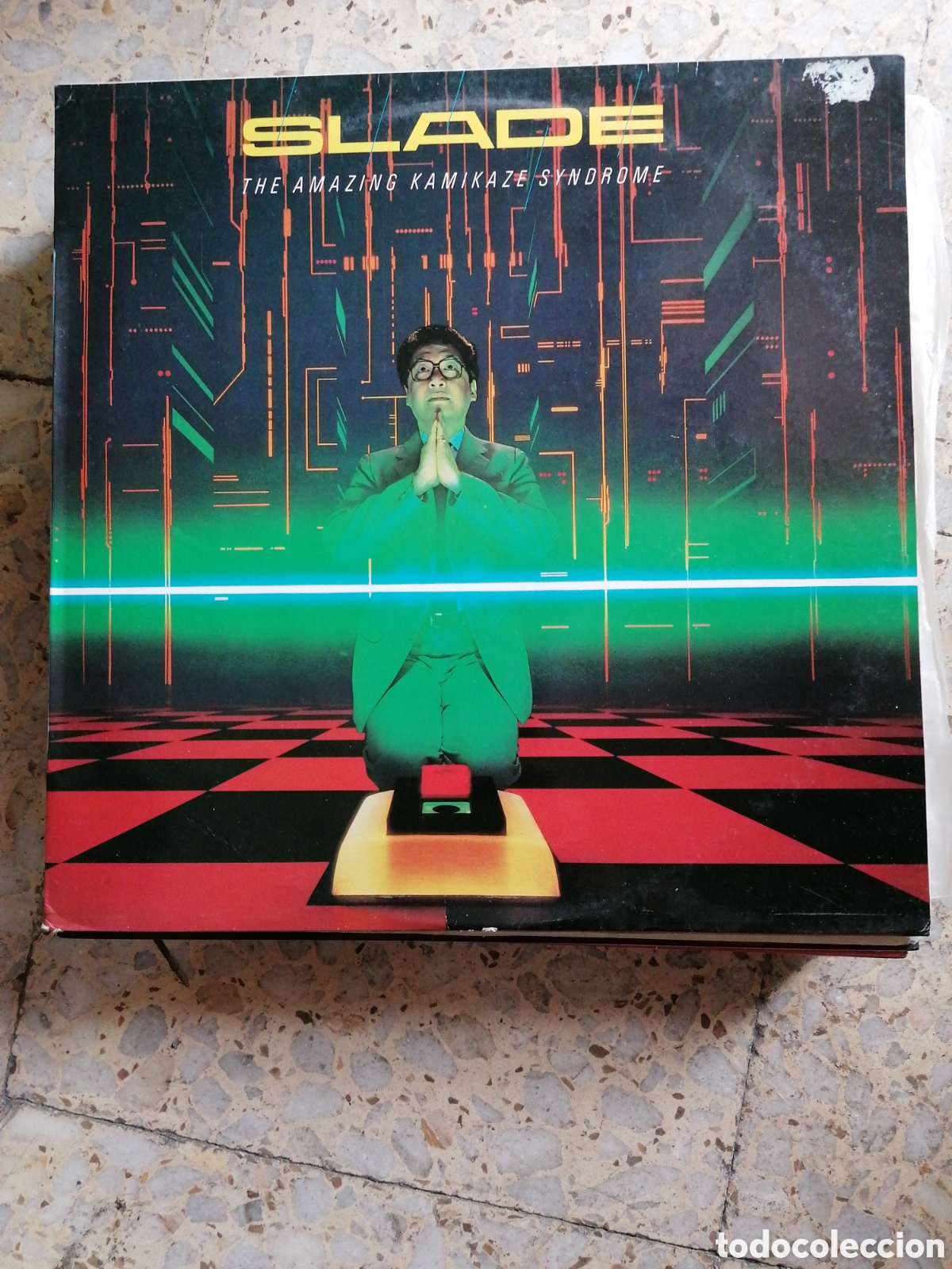 Discos de vinilo: LP SLADE THE AMAZING KAMIKAZE SYNDROME 1984 ESPA&Ntilde;A PROMO EX
