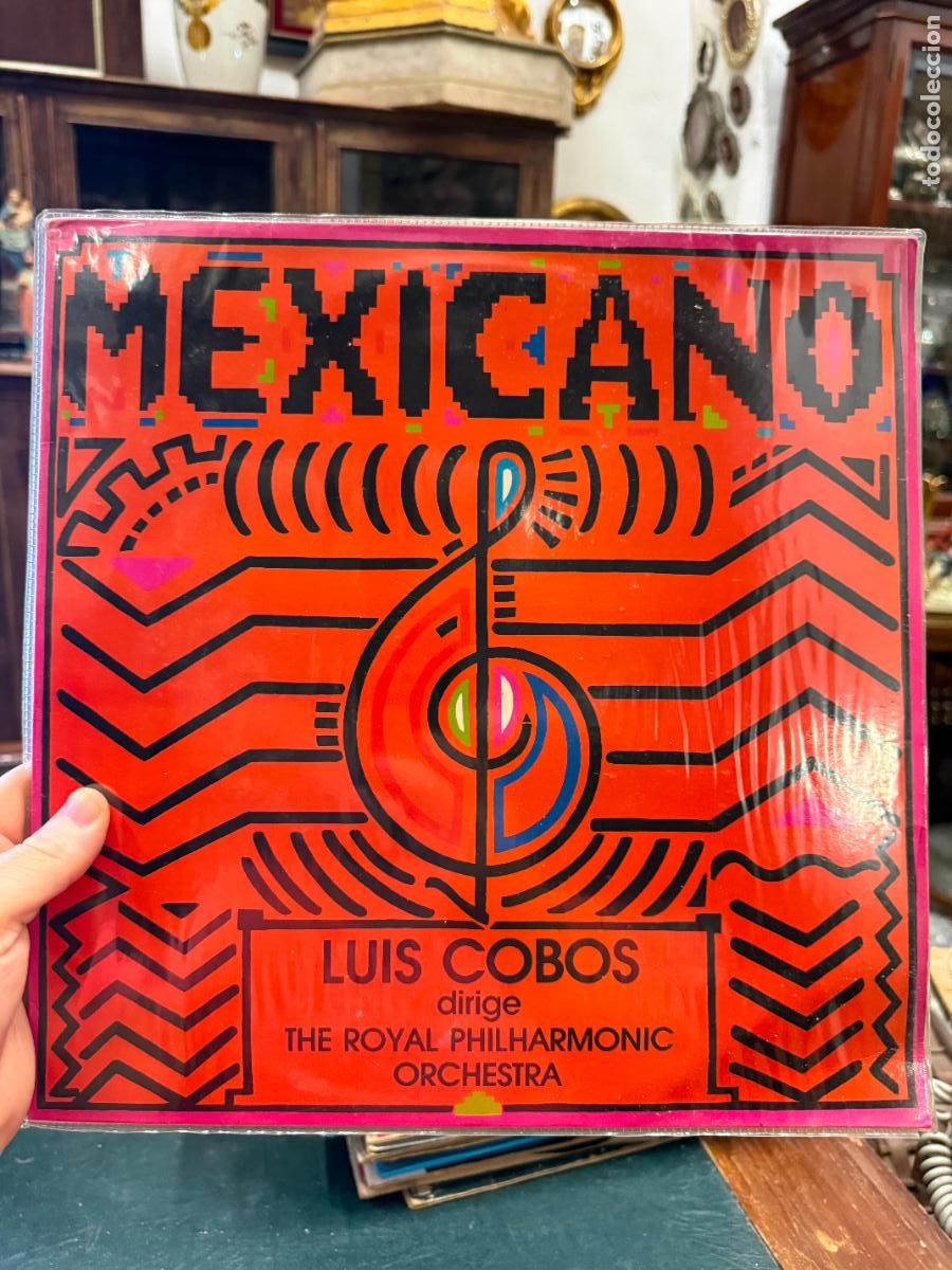 Discos de vinilo: LP MEXICANO - LUIS COBOS DIRIGE THE ROYAL PHILARMONIC ORCHESTRA