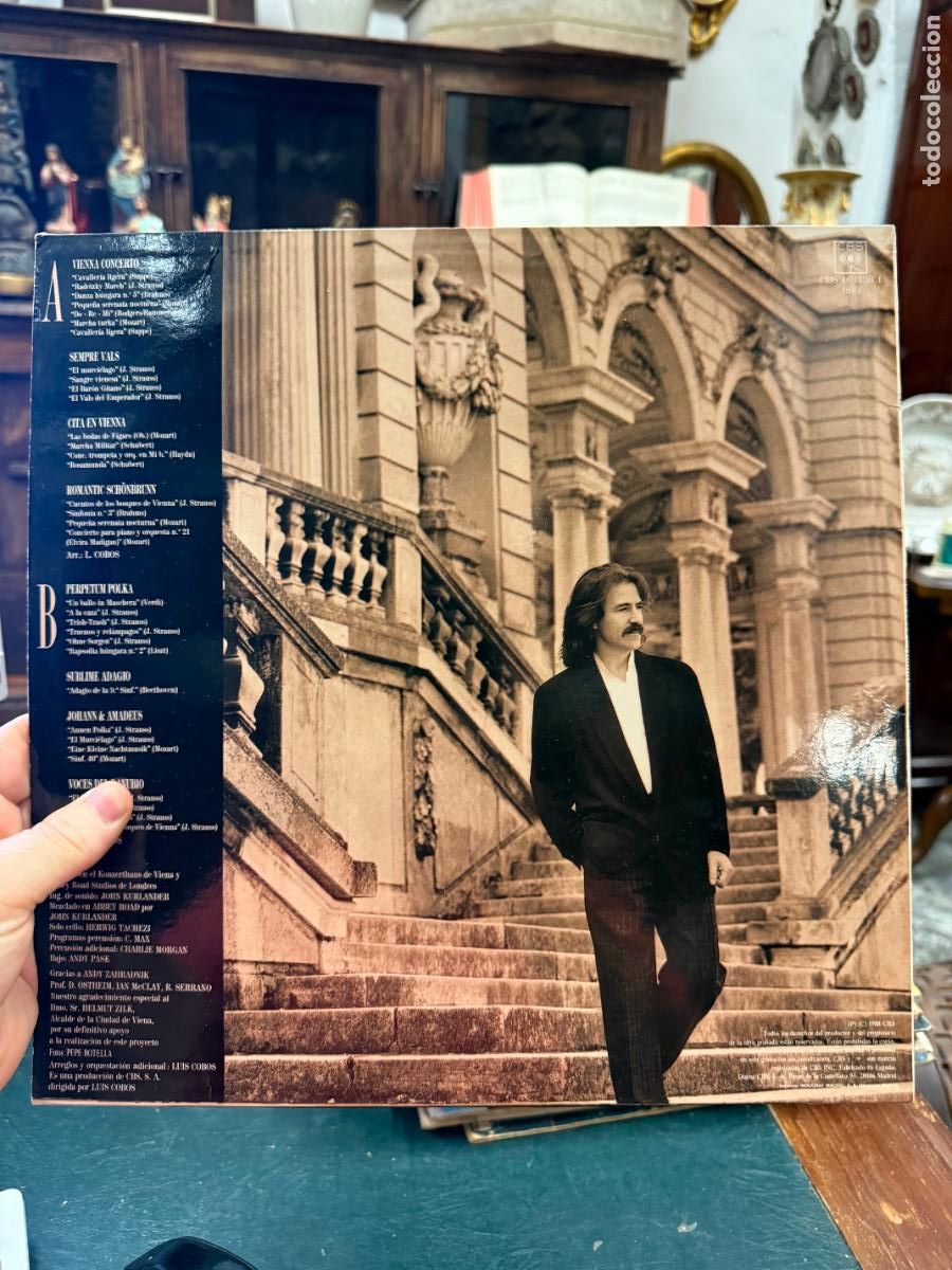 Discos de vinilo: LP LUIS COBOS VIENNA CONCERTO - Foto 2