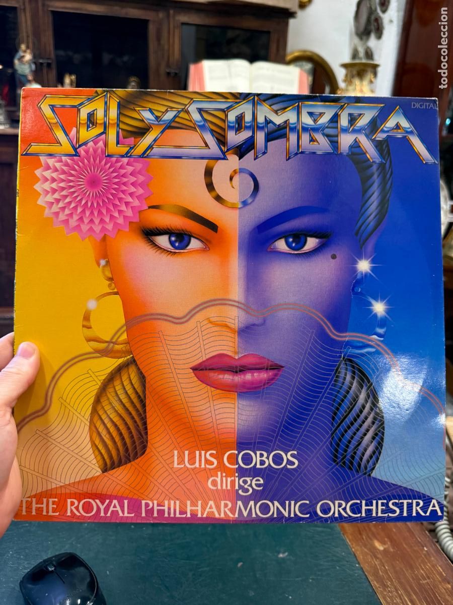 Discos de vinilo: LP LUIS COBOS - SOL Y SOMBRA