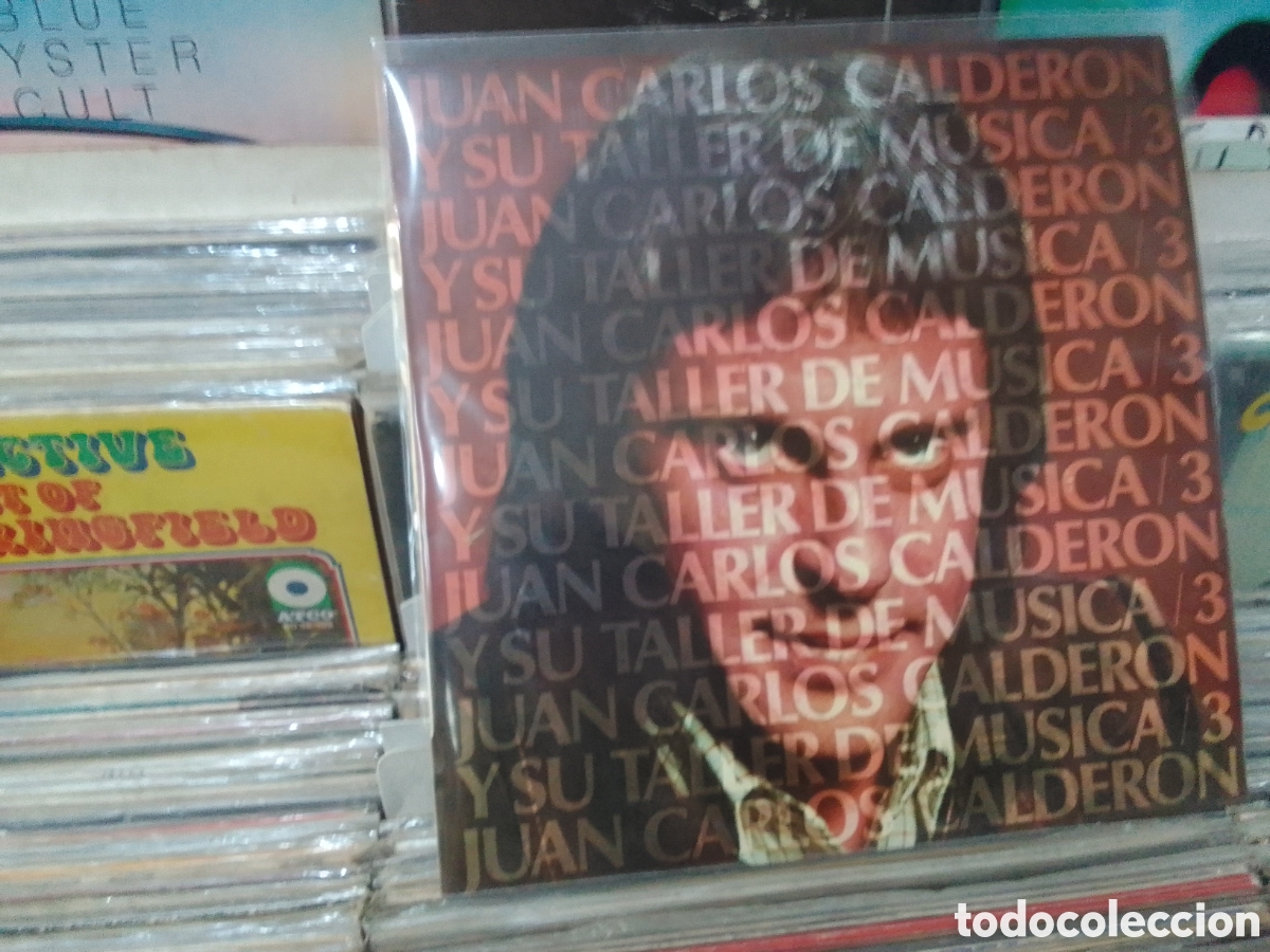 Discos de vinilo: Juan Carlos Calder&oacute;n y su taller de m&uacute;sica 3