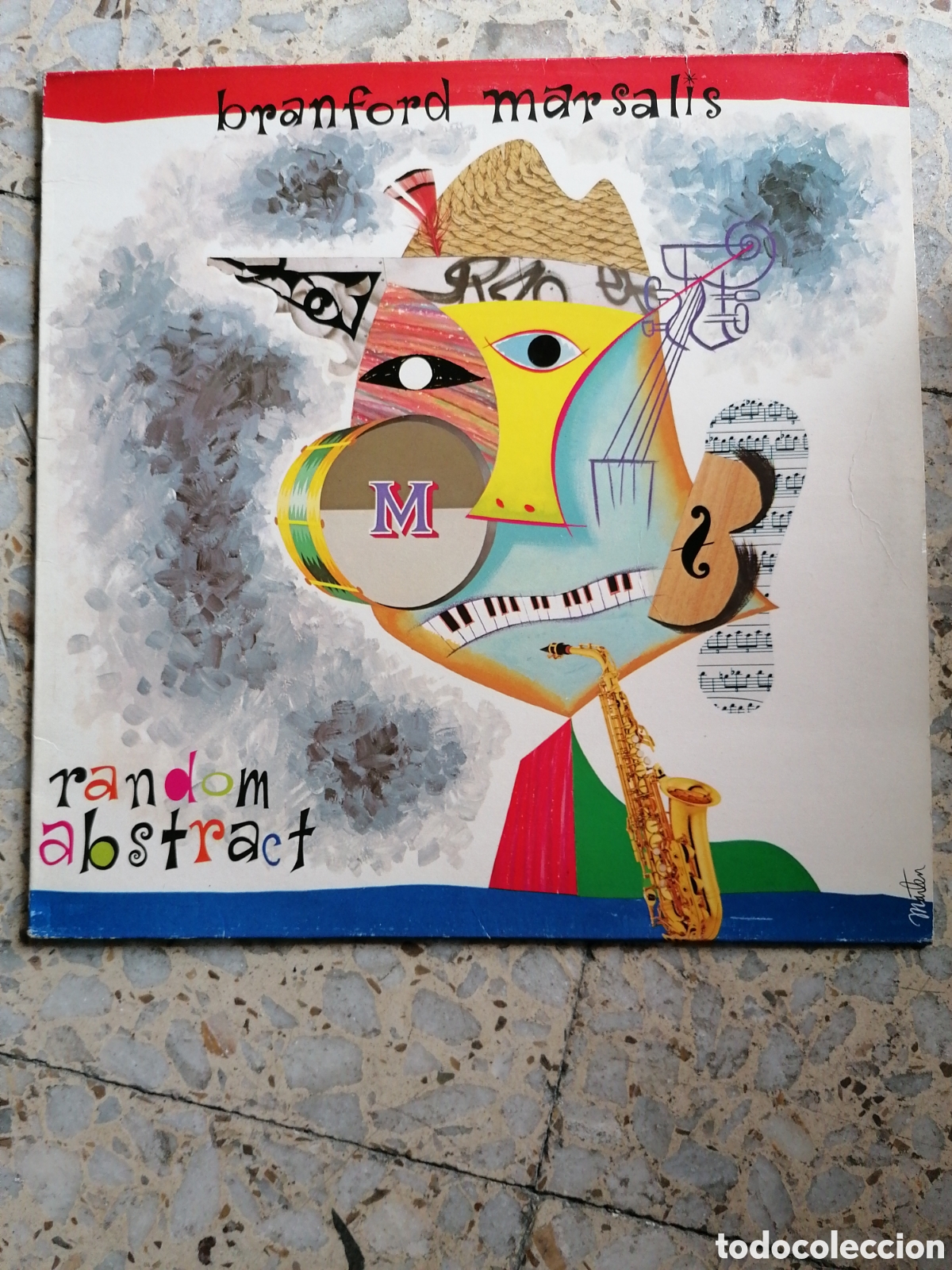 Discos de vinilo: LP BRANFORD MARSALIS RANDOM ABSTRACT 1988 ESPA&Ntilde;A EX