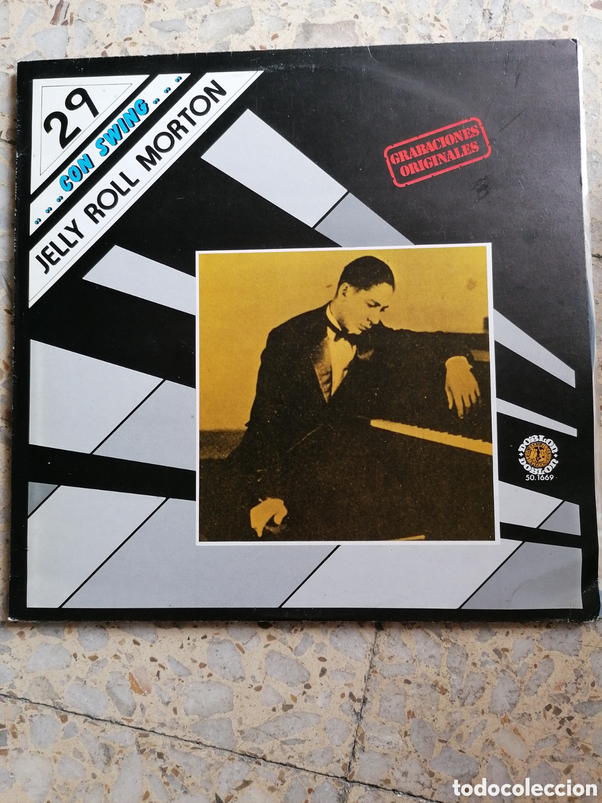 Discos de vinilo: LP JELLY ROLL MORTON CON SWING 29 ESPA&Ntilde;A 1983