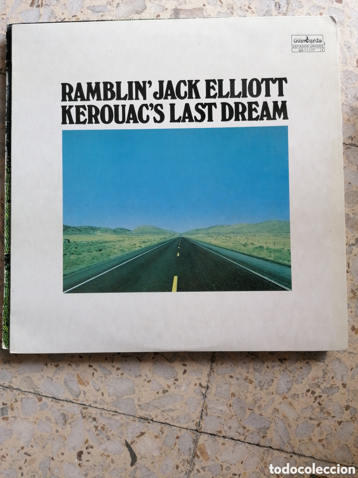 Discos de vinilo: LP RAMBLIN JACK ELLIOTT KEROUAC&acute;S LAST DREAM 1984 ESPA&Ntilde;A EX CON LIBRETO