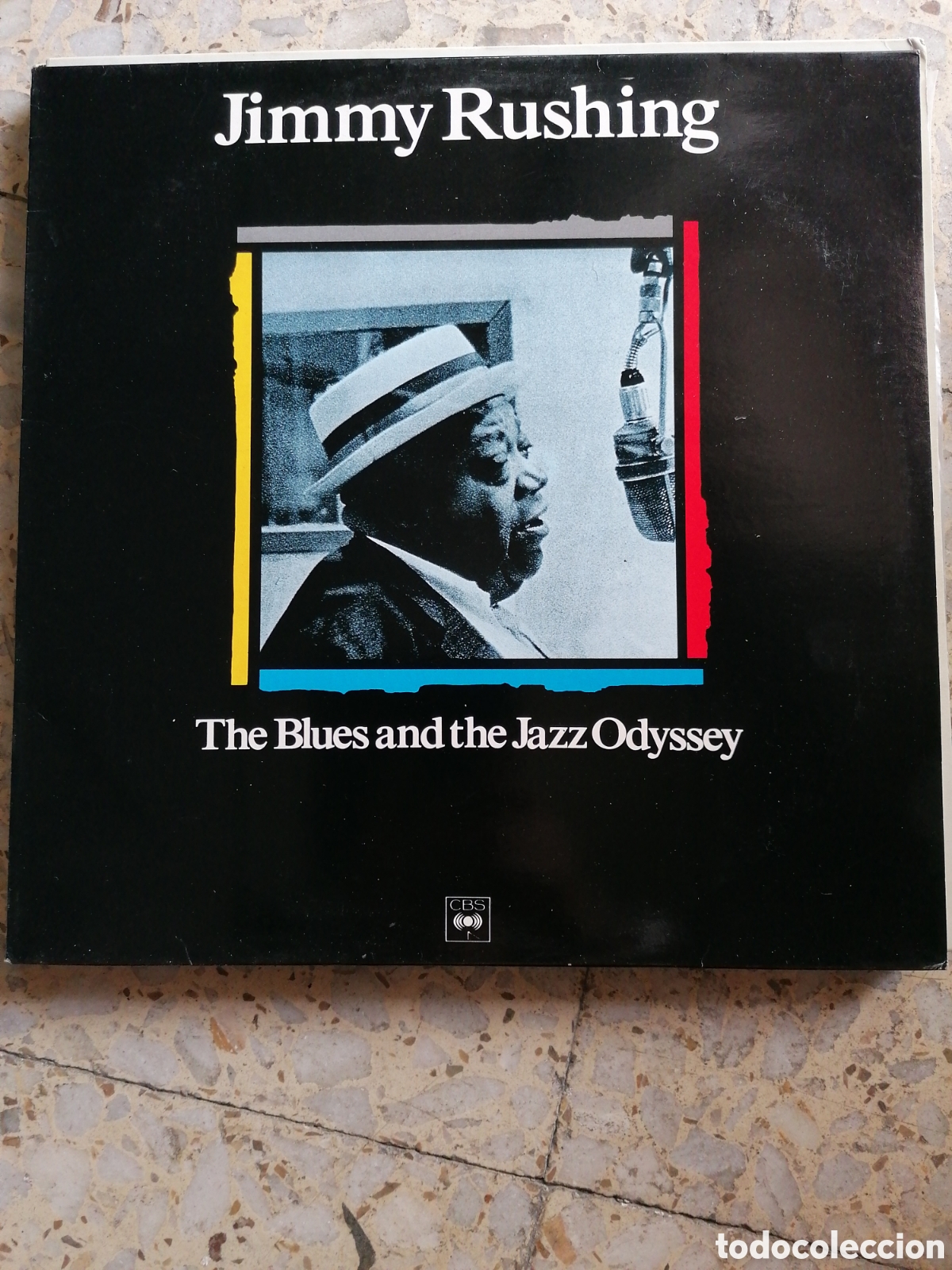 Discos de vinilo: LP JIMMY RUSHING THE BLUES AND THE JAZZ ODYSSEY 1988 ESPA&Ntilde;A EX