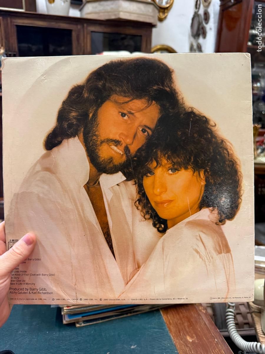 Discos de vinilo: LP STREISAND - GUILTY - Foto 2