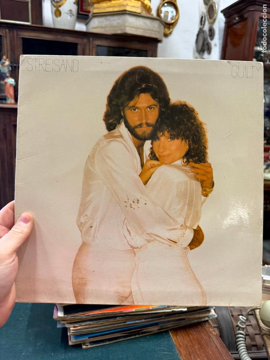 Discos de vinilo: LP STREISAND - GUILTY - Foto 1