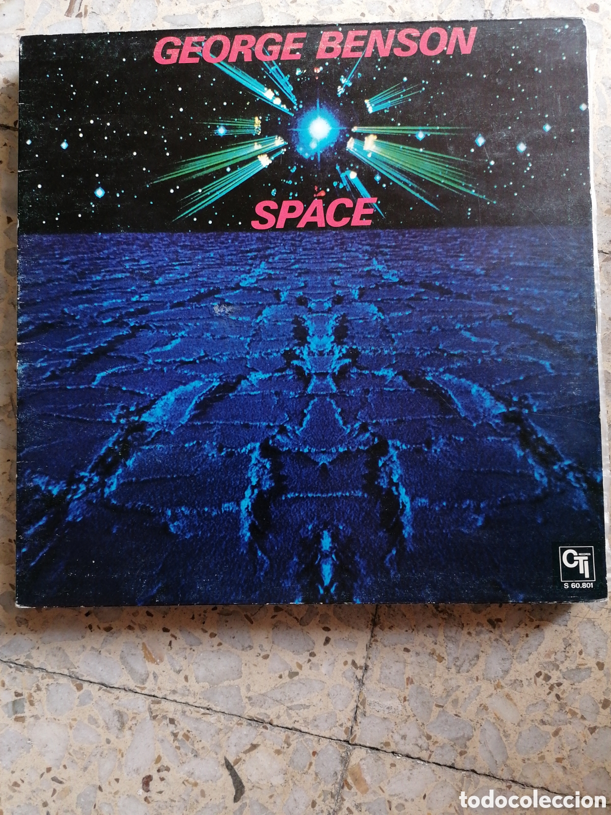 Discos de vinilo: LP GEORGE BENSON SPACE 1982 ESPA&Ntilde;A PORTADA DOBLE EX