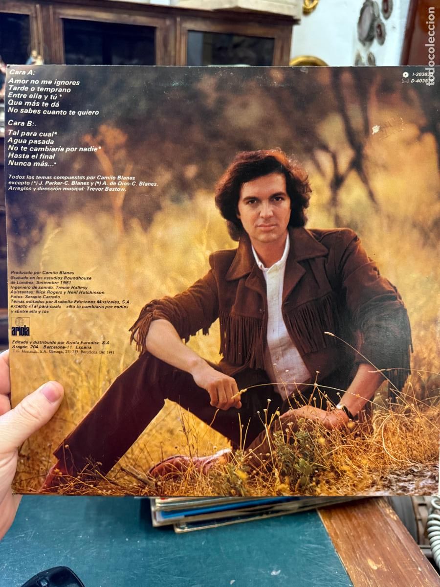 Discos de vinilo: LP CAMILO SESTO - MAS Y MAS - Foto 2