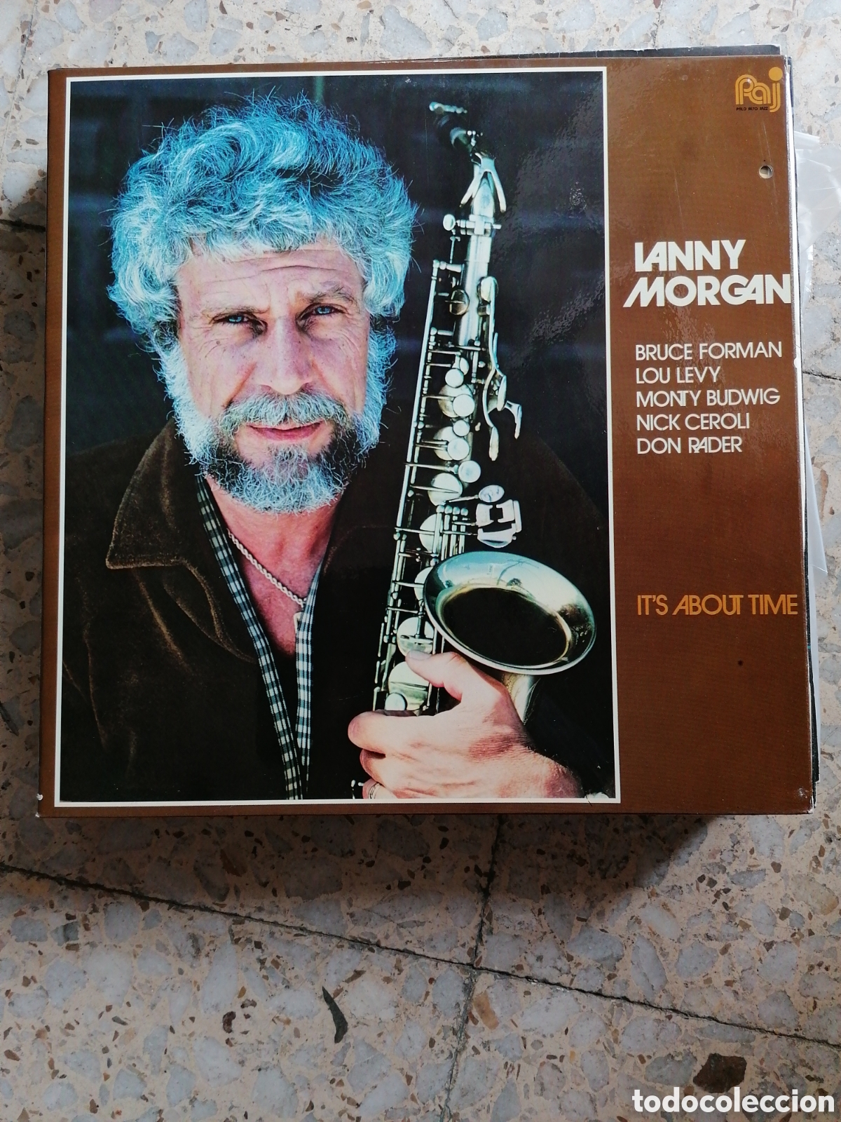 Discos de vinilo: LP LANNY MORGAN IT&acute;S ABOUT TIME 1985 ESPA&Ntilde;A PORTADA DOBLE EX