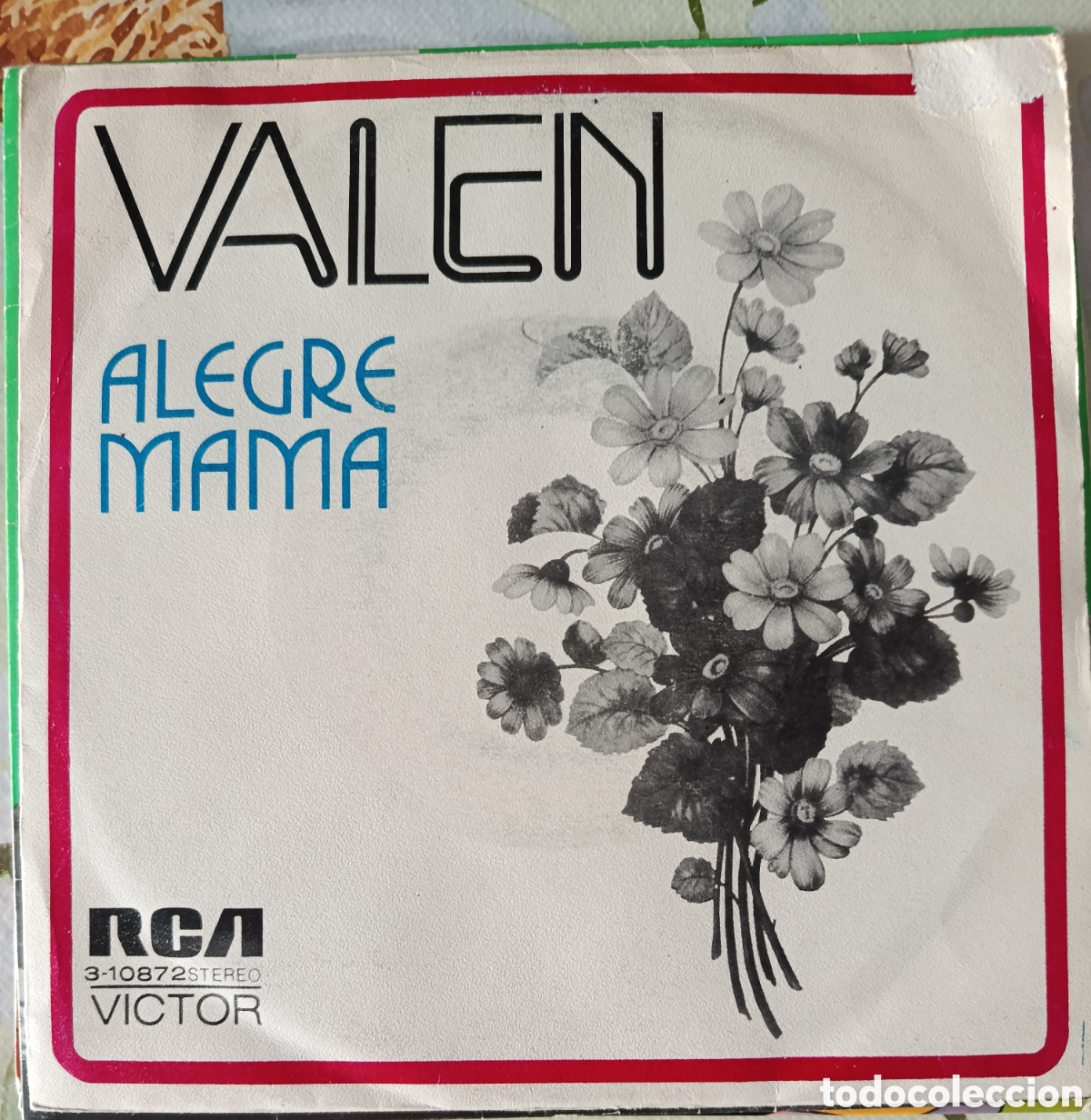 Discos de vinilo: Valen single sello RCA V&iacute;ctor editado en Espa&ntilde;a a&ntilde;o 1973.