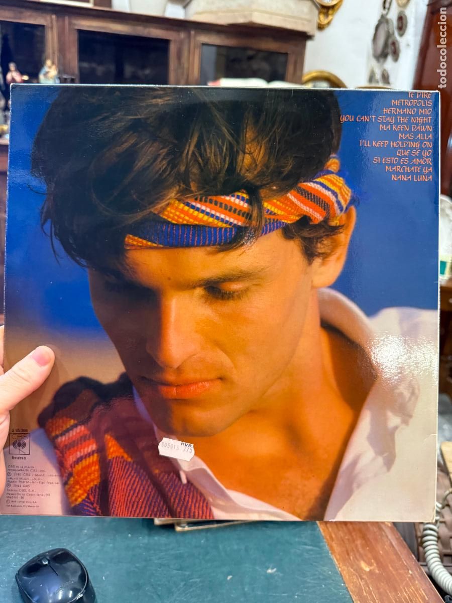 Discos de vinilo: LP MIGUEL BOSE - MAS ALLA - Foto 2