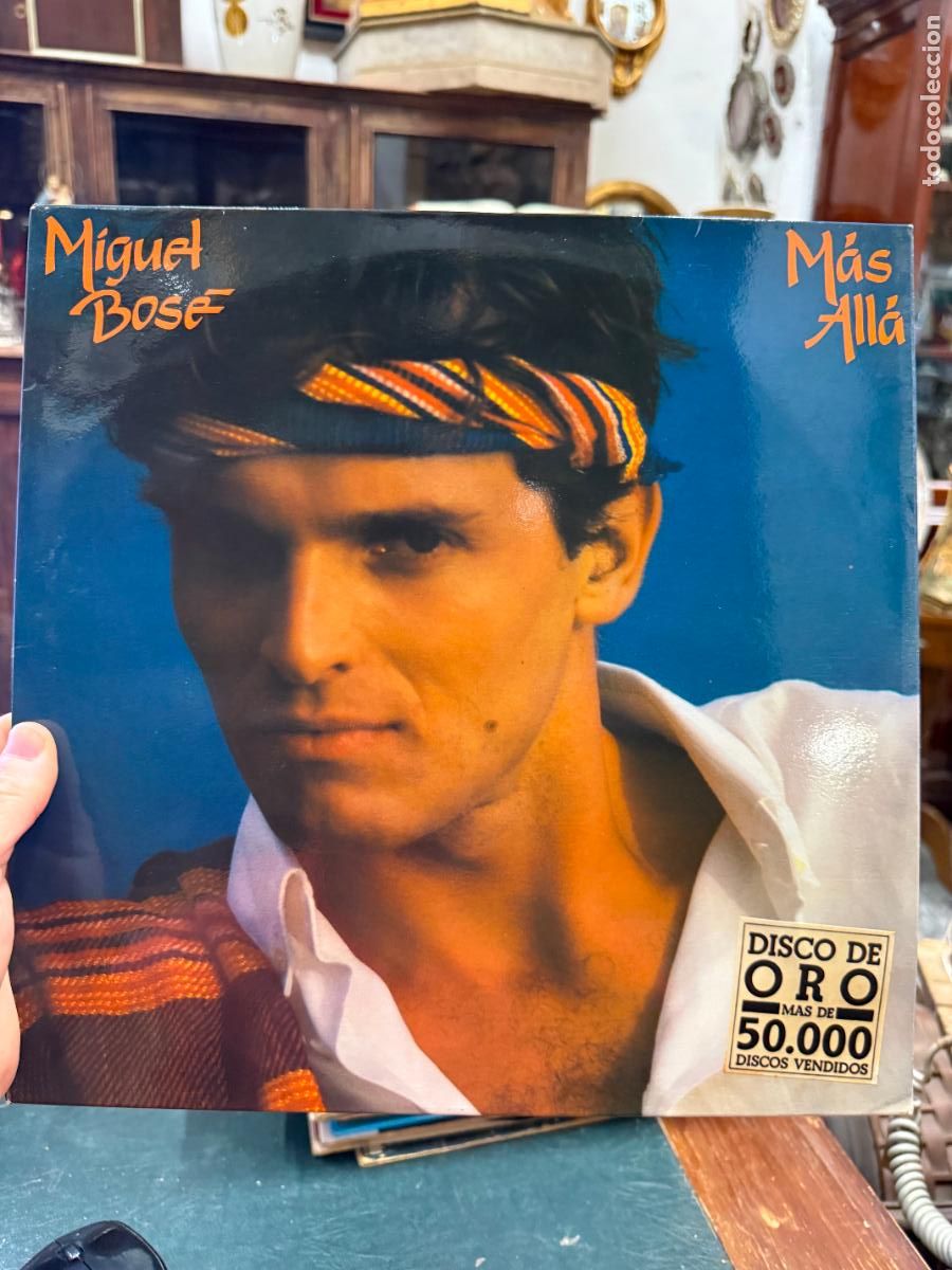 Discos de vinilo: LP MIGUEL BOSE - MAS ALLA