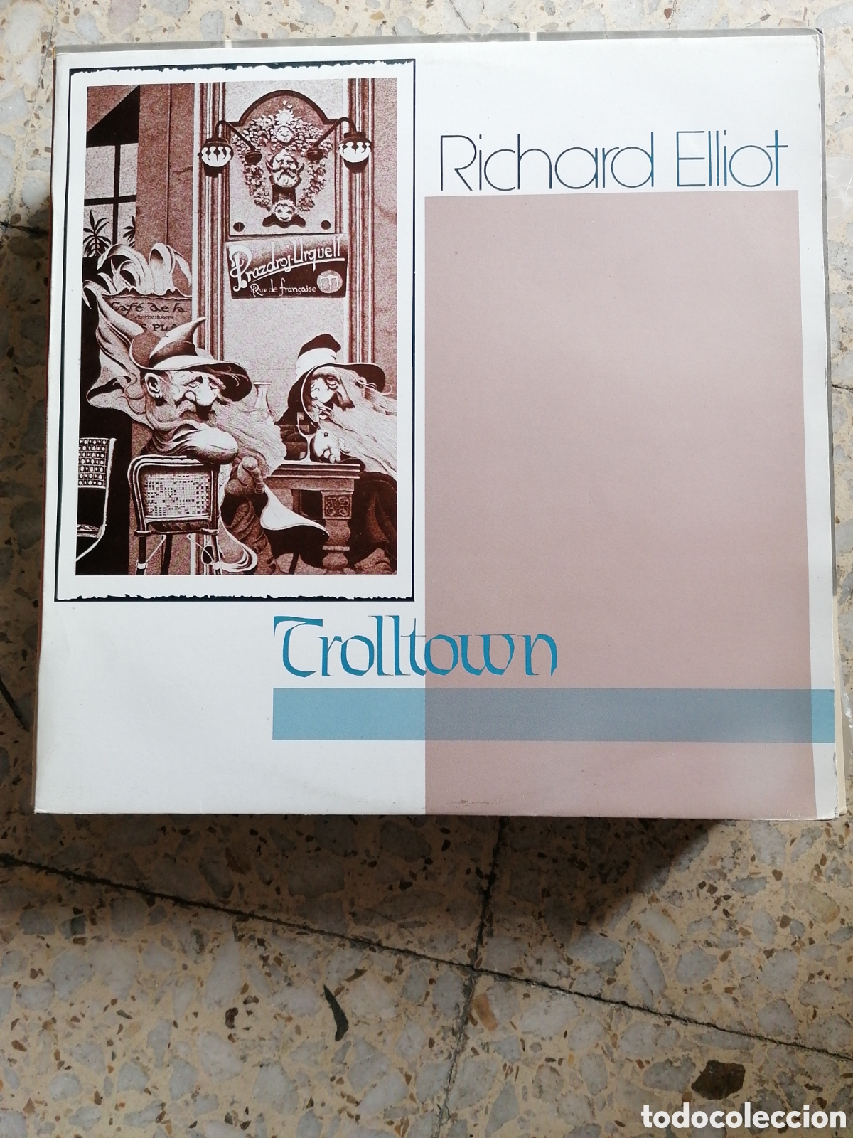 Discos de vinilo: LP RICHARD ELLIOT TROLLTOWN 1986 ESPA&Ntilde;A EX
