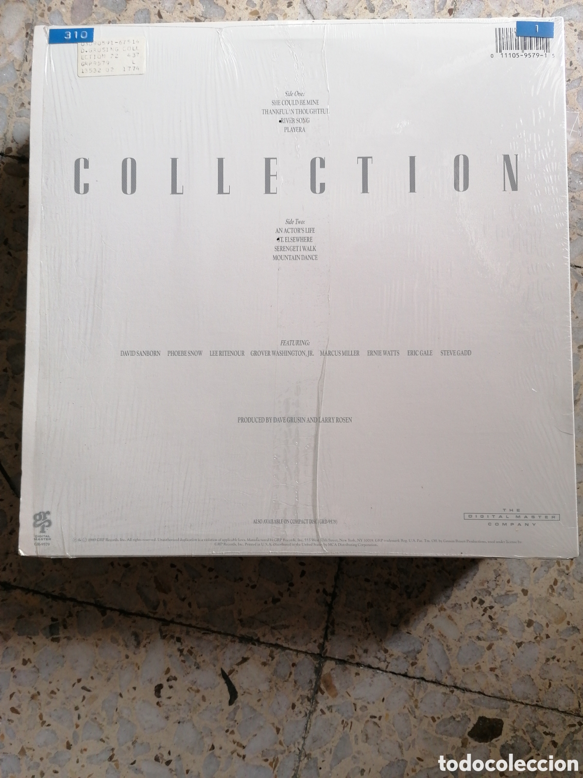 Discos de vinilo: LP DAVE GRUSIN COLLECTION 1989 USA INSERT EX - Foto 2