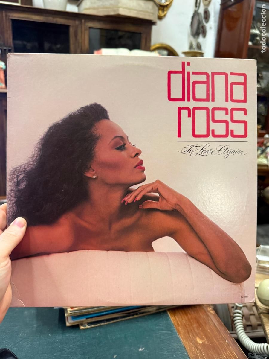 Discos de vinilo: LP DIANA ROSS - TO LOVE AGAIN