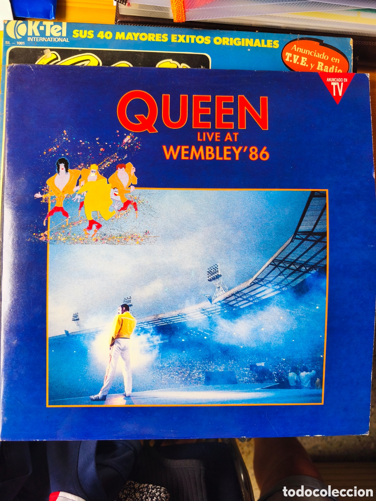 Discos de vinilo: Vinilo QUEEN live at wembley 86 - Foto 2