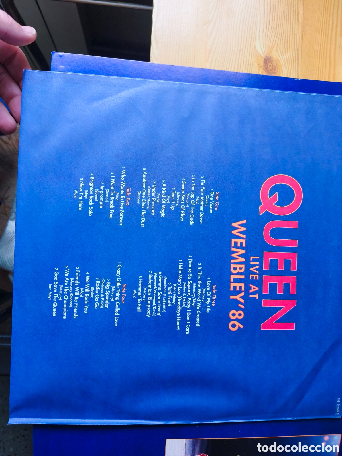 Discos de vinilo: Vinilo QUEEN live at wembley 86 - Foto 5