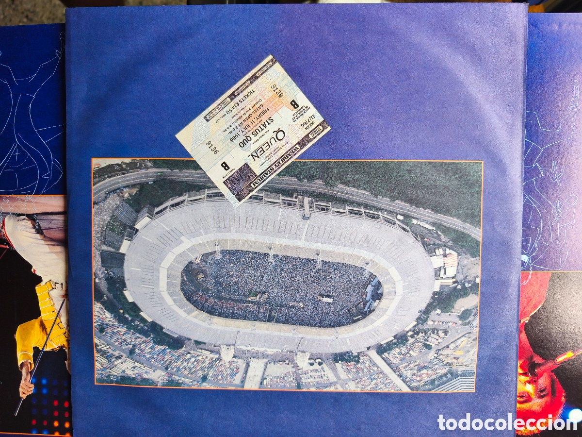 Discos de vinilo: Vinilo QUEEN live at wembley 86 - Foto 8