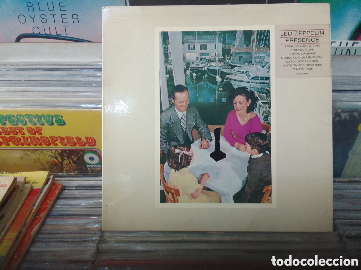 Discos de vinilo: Led zeppelin, presence