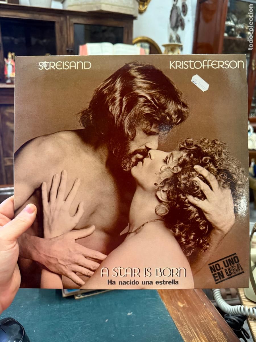 Discos de vinilo: LP STREISAND - KRISTOFFERSON - Foto 1