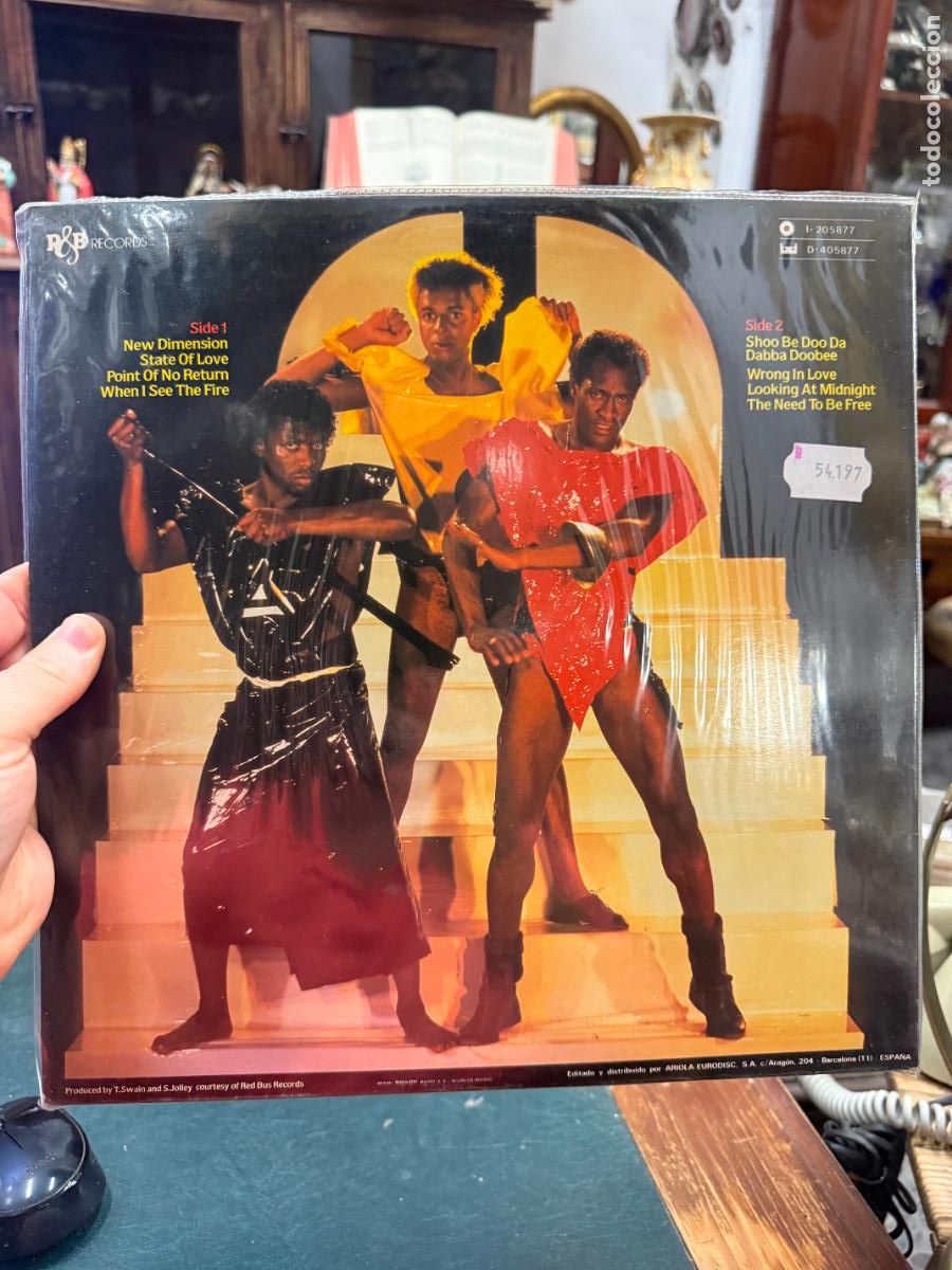 Discos de vinilo: LP SCANDALOUS - IMAGINATION - Foto 2