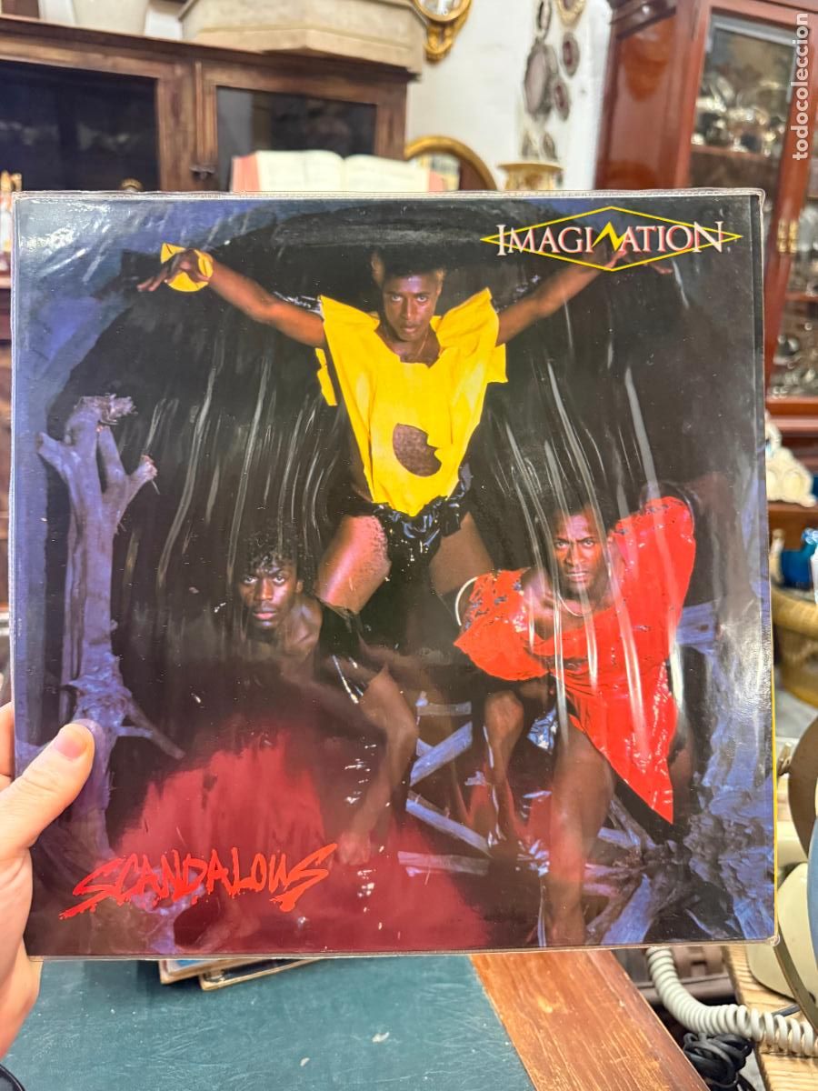 Discos de vinilo: LP SCANDALOUS - IMAGINATION - Foto 1