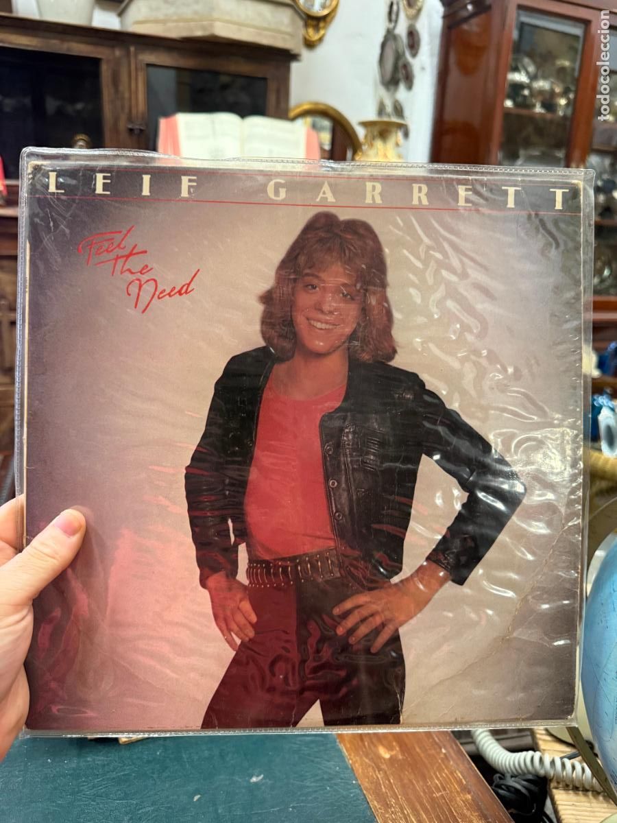 Discos de vinilo: LP LEIF GARRETT - FIEL THE NEED