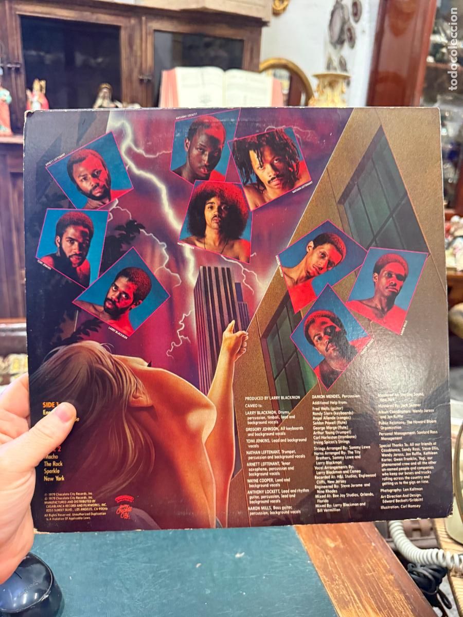 Discos de vinilo: LP CAMEO - SECRET OMEN - Foto 2