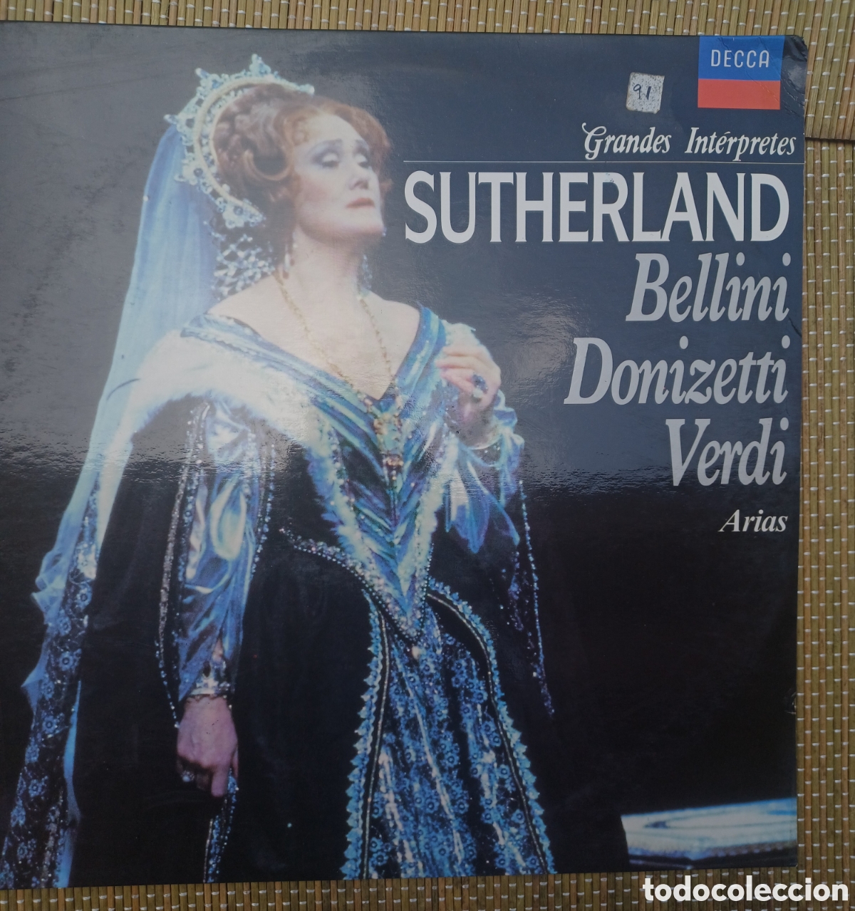 Discos de vinilo: Vinilo Grandes int&eacute;rpretes. Joan Sutherland. Bellini / Donizetti / Verdi.