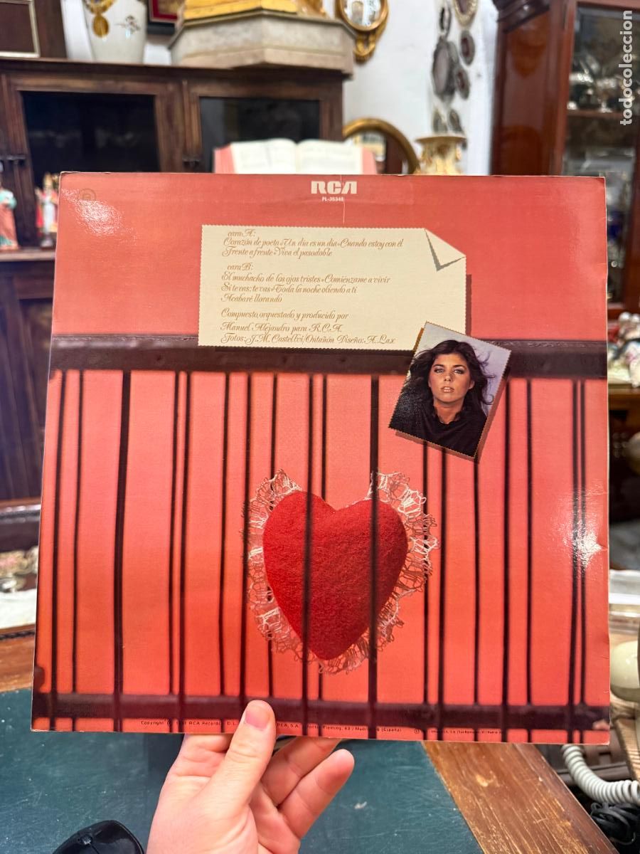 Discos de vinilo: LP JEANETTE CORAZON DE POETA - Foto 2