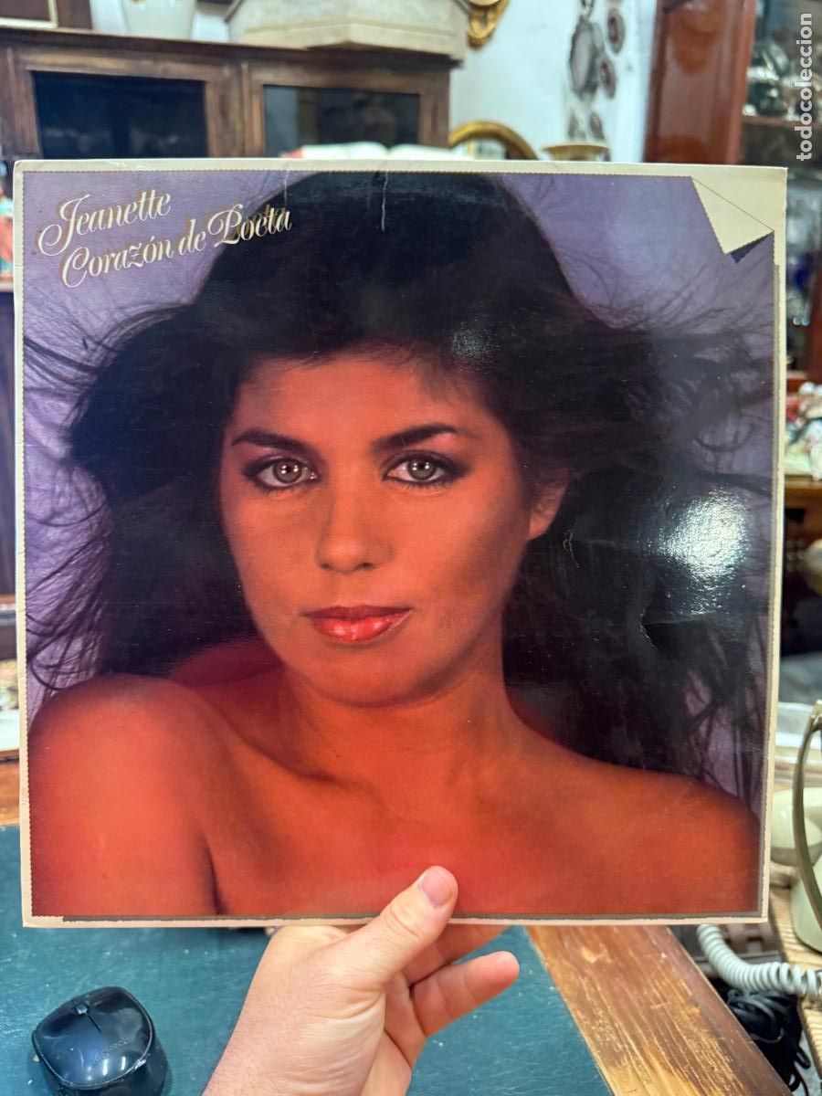 Discos de vinilo: LP JEANETTE CORAZON DE POETA - Foto 1