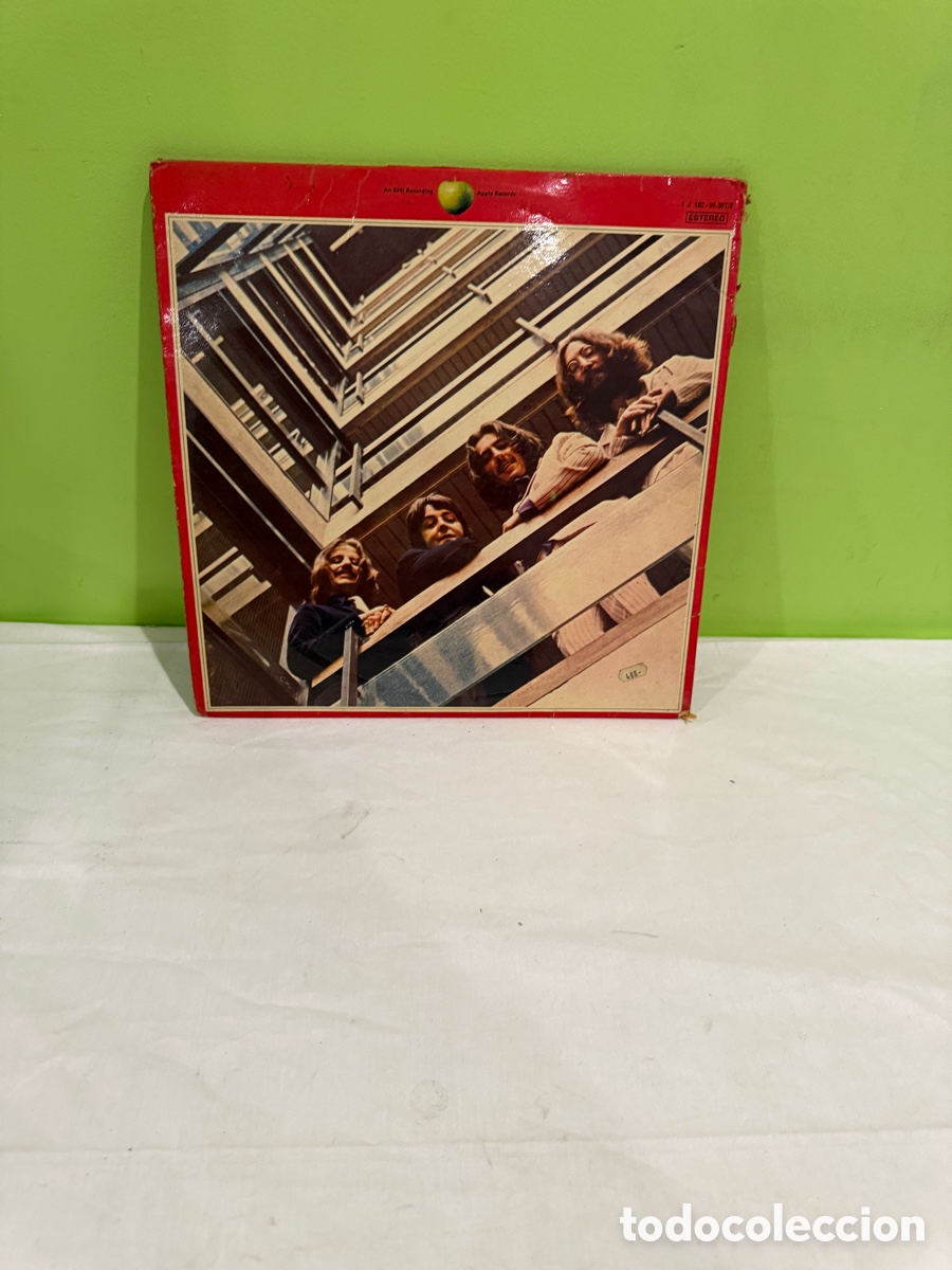 Discos de vinilo: THE BEATLES &ndash; 1967-1970 &ldquo;&Aacute;lbum Azul&rdquo; &ndash; Doble LP Apple Records &ndash; Espa&ntilde;a &ndash; A&ntilde;os 70