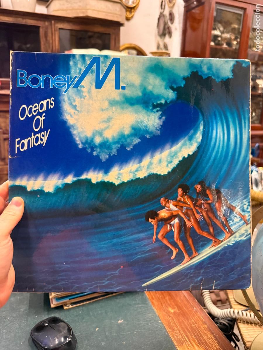Discos de vinilo: LP BONEY M. OCEANS OF FANTASY