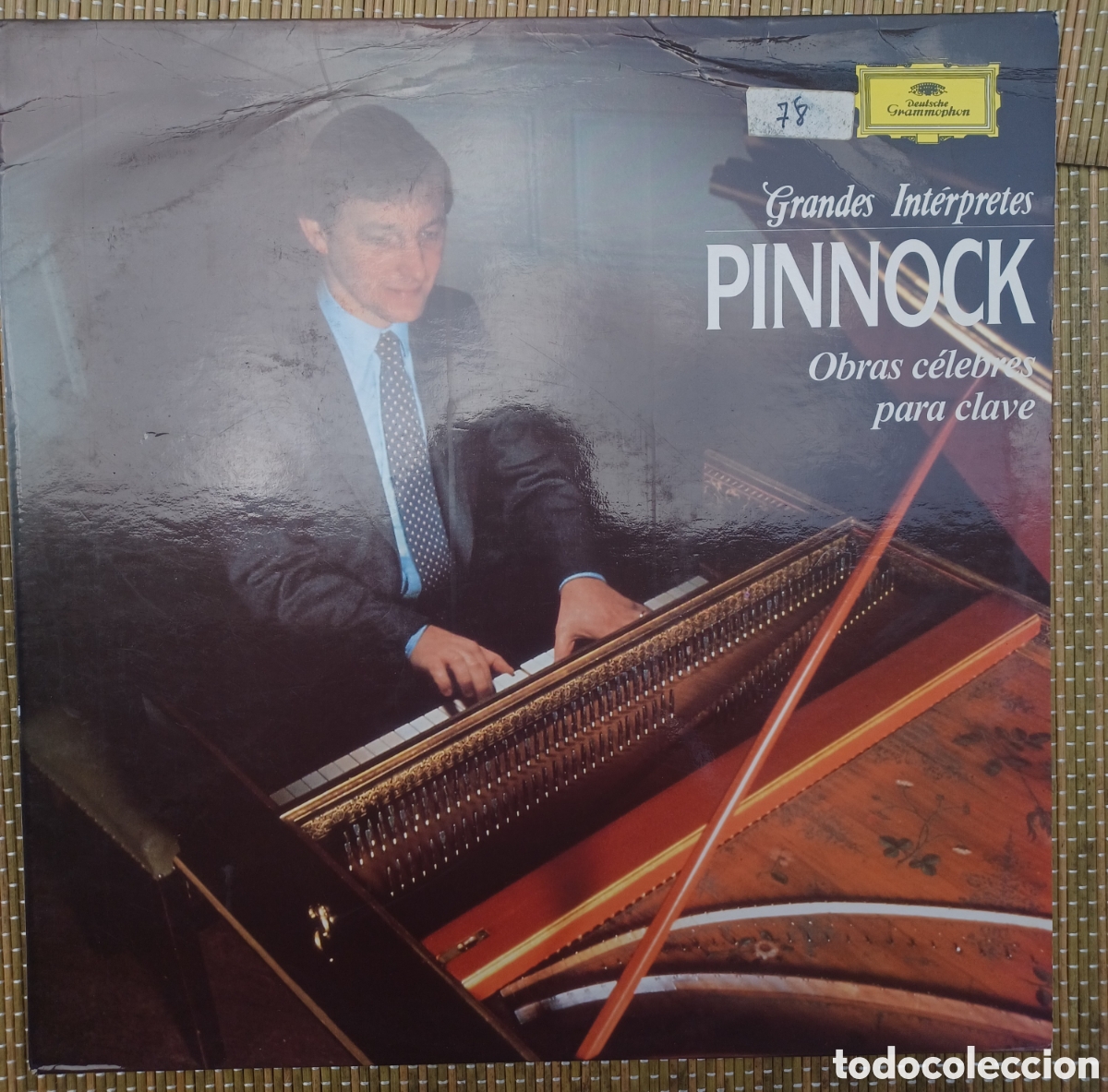 Discos de vinilo: Vinilo TREVOR PINNOCK | OBRAS C&Eacute;LEBRES PARA CLAVE | GRAMMOPHON