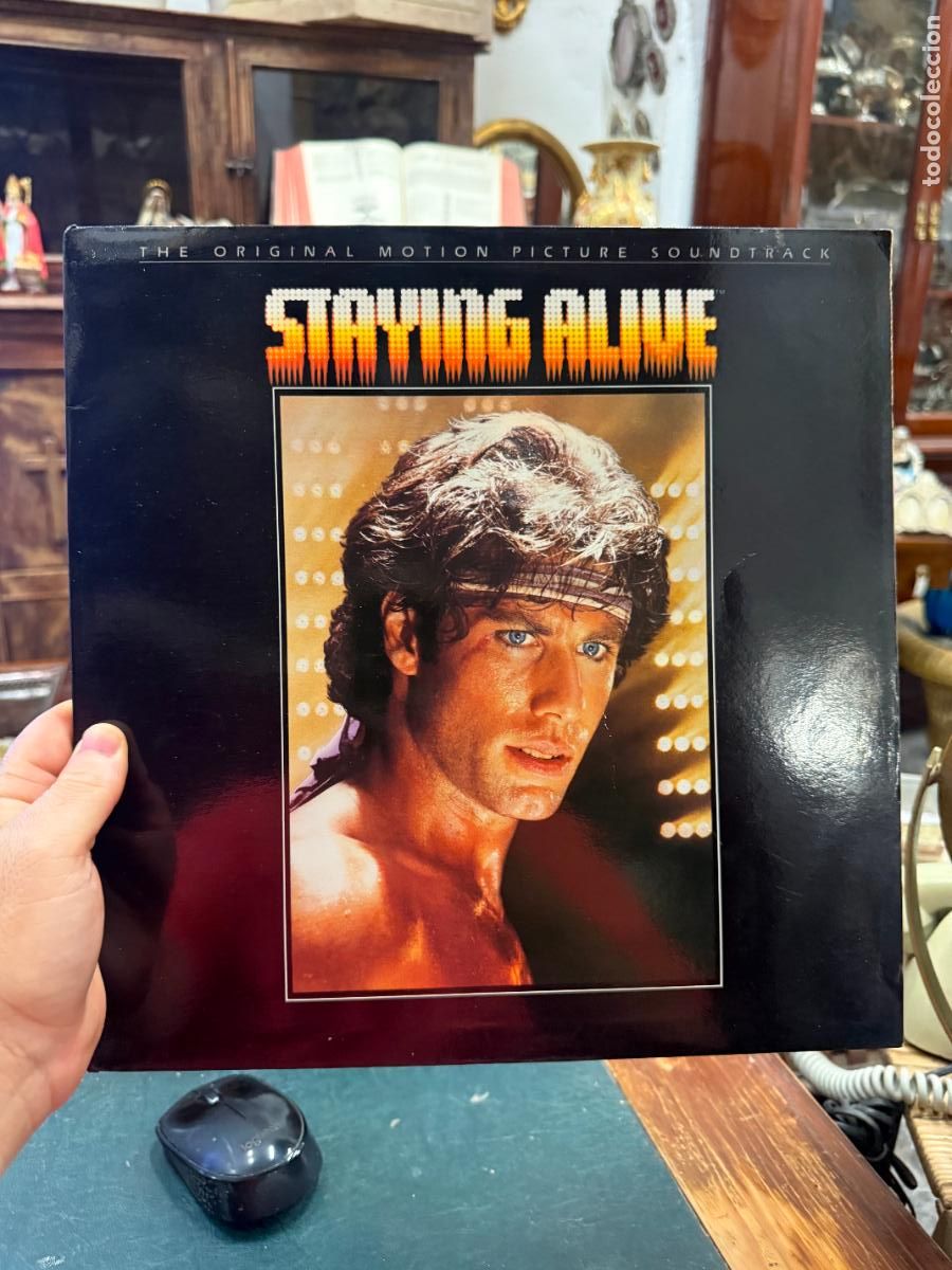 Discos de vinilo: LP STAYING ALIVE - THE ORIGINAL MOTION PICTURE SOUNDTRACK