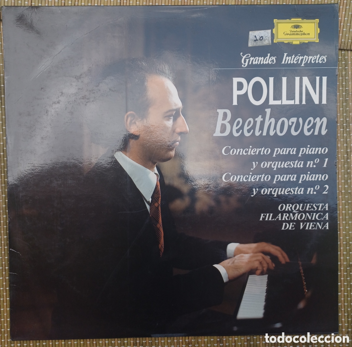 Discos de vinilo: Vinilo Grandes Int&eacute;rpretes: Pollini - Beethoven: Concierto para Piano y Orquesta N&ordm; 1