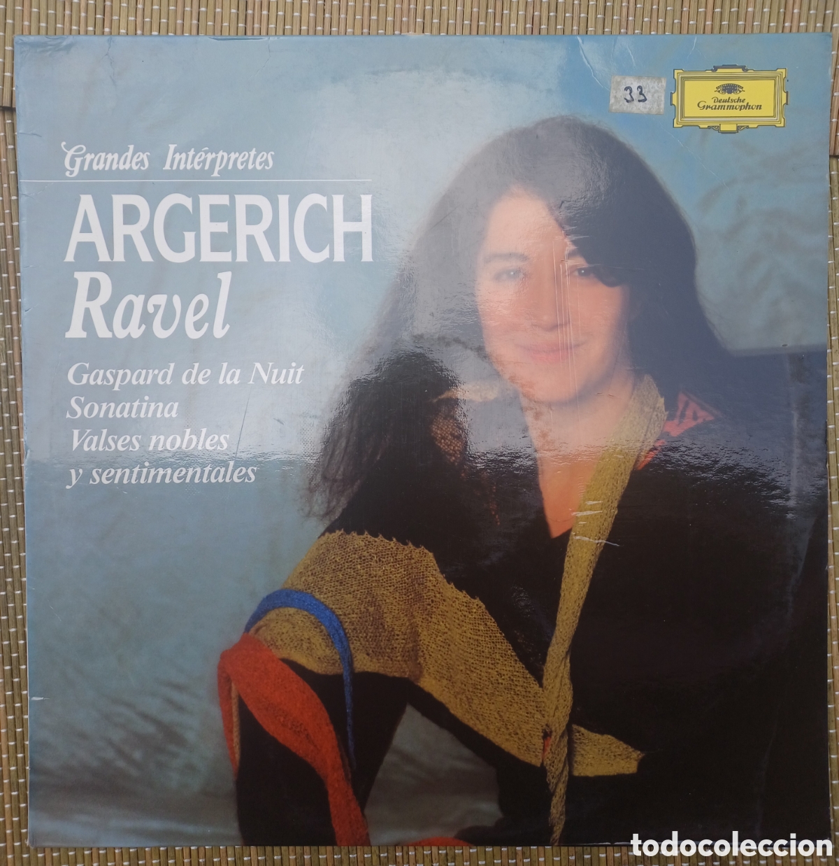 Discos de vinilo: Vinilo: Argerich - Ravel: Gaspard de la Nuit / Sonatina / Valses Nobles y Sentimentales