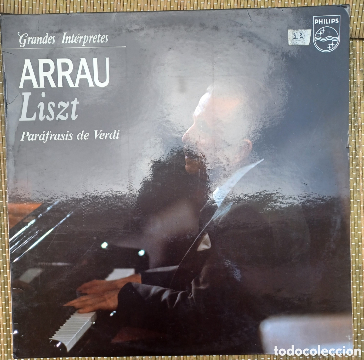 Discos de vinilo: Vinilo Liszt &ndash; Arrau, Par&aacute;frasis De Verdi - Grandes Int&eacute;rpretes.
