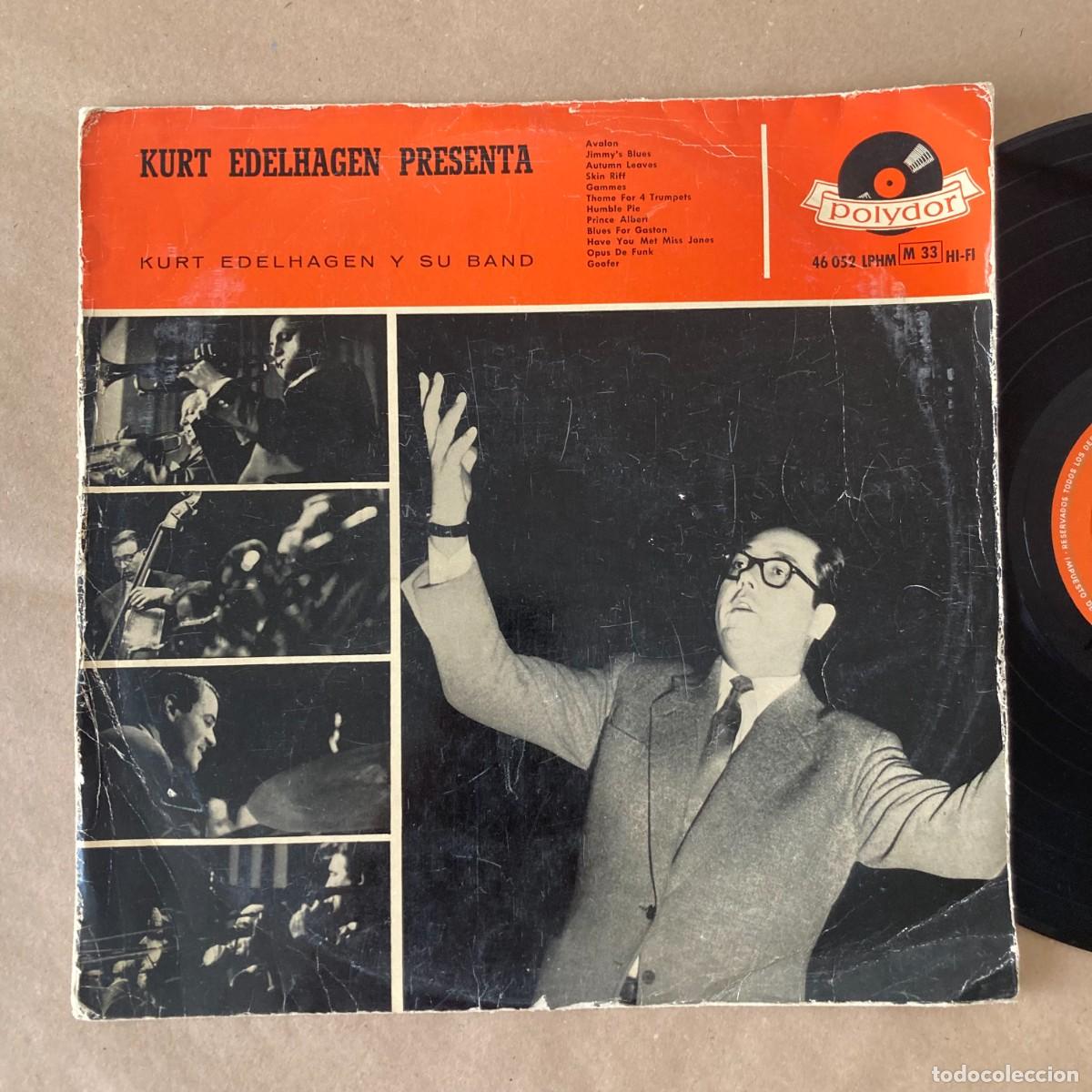 Discos de vinilo: DISCO VINILO KURT EDELHAGEN PRESENTA POLYDOR 1958