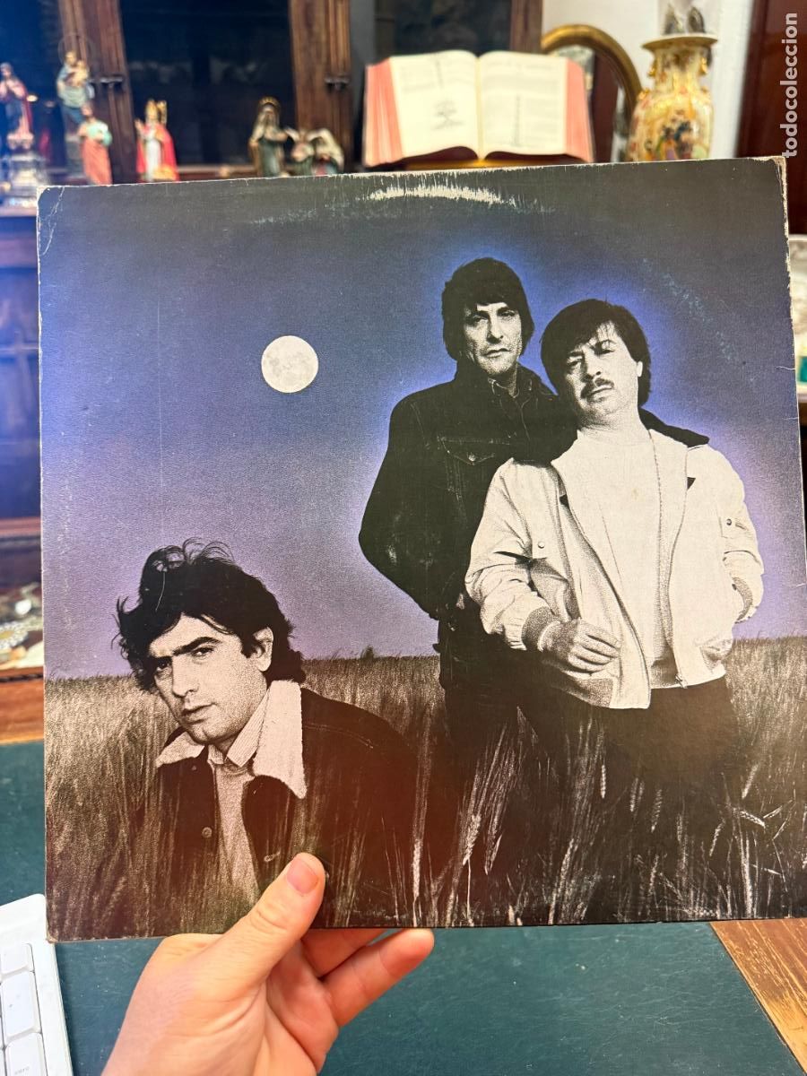 Discos de vinilo: LP TRIANA - ...LLEG&Oacute; EL DIA - Foto 2