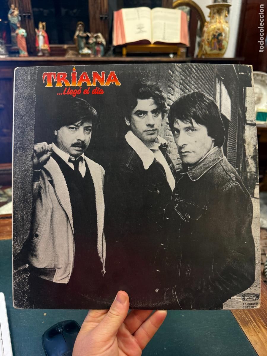 Discos de vinilo: LP TRIANA - ...LLEG&Oacute; EL DIA